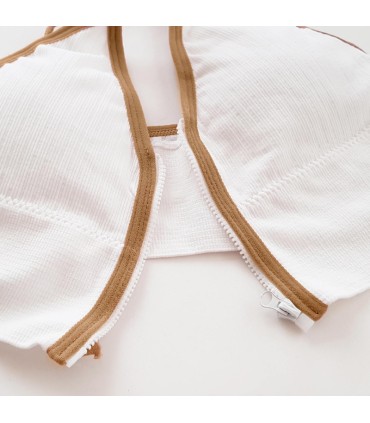 نیم تنه ورزشی جلو زیپ زنانه عمده کد 4563|12 عددی