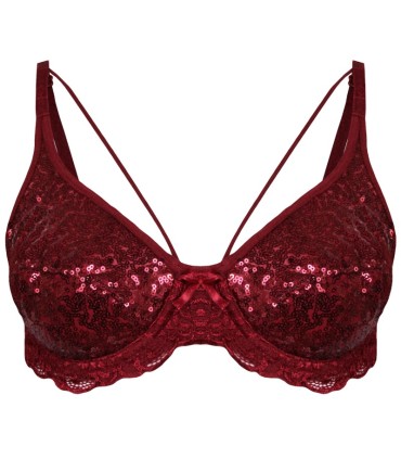 سوتین پولکی زنانه ایزابلا عمده کد 4459|4 عددی