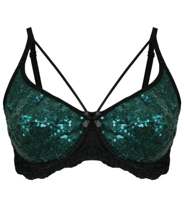 سوتین پولکی زنانه ایزابلا عمده کد 4459|4 عددی