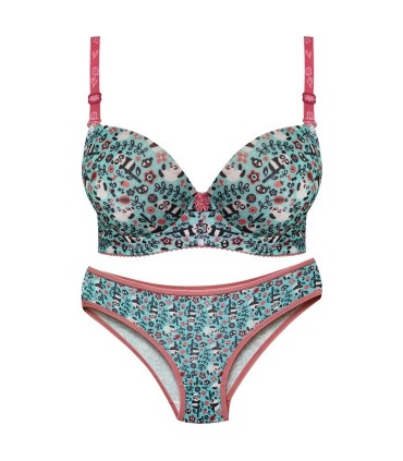 ست شورت و سوتین لنا ژنکن 4378-6-8-11|12 عددی