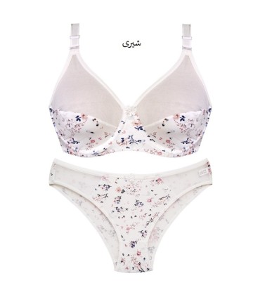 ست شورت و سوتین زنانه پانیذ کد 9046|12 عددی