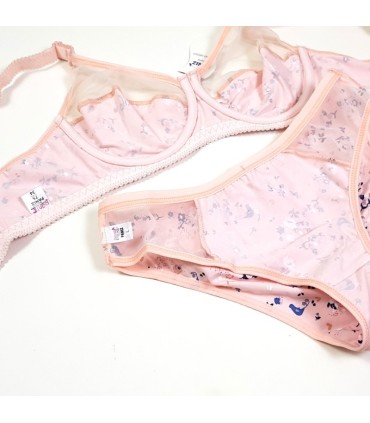 ست شورت و سوتین زنانه پانیذ کد 9046|12 عددی